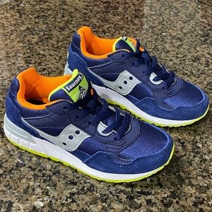 Saucony Shadow 5000 in Blue/Gray/Orange